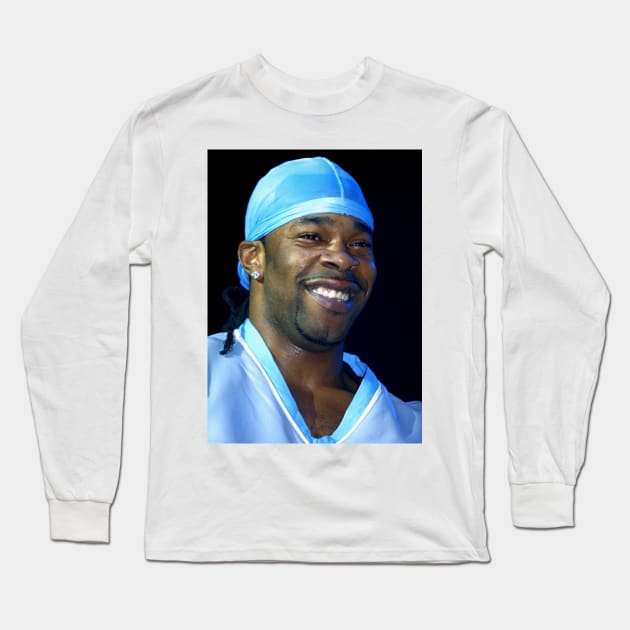 Busta Rhymes Photograph Long Sleeve T-Shirt by Concert Photos